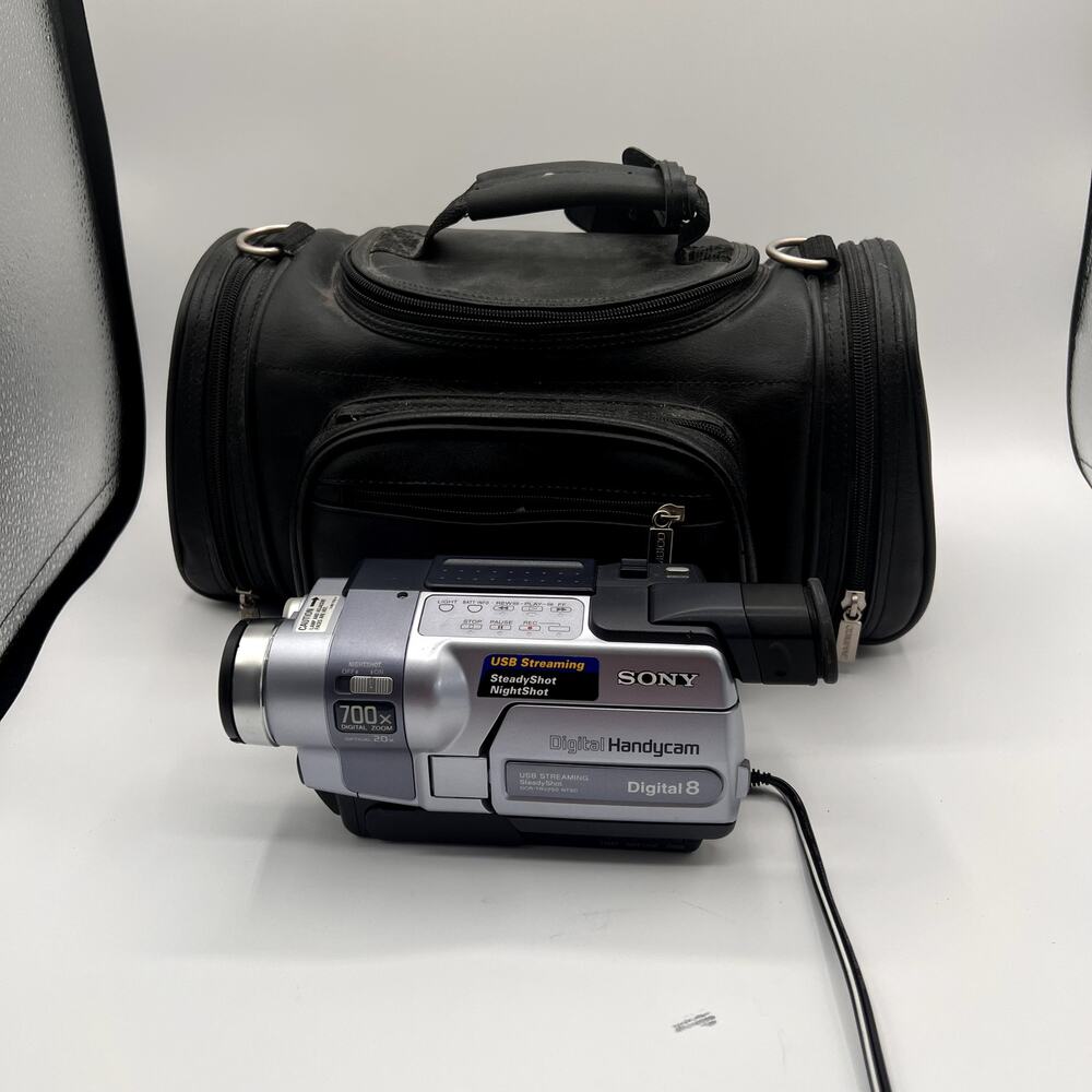 SONY Digital Handycam Digital8 DCR-TRV250 NTSC-USB Streaming-PARTS/REPAIR